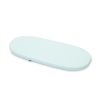 Colchón Clásico para Cochecito y Moisés de bebé – Suave y Cómodo, Funda Extraíble-Azul Claro - imagen 2