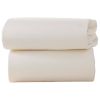 Sabanas bajeras para capazos en color crema