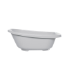 bañera sense bebejou gris claro