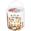 Cubo de piezas de construcción