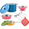 Bateria de cocina Infantil de metal