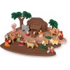 Belén de Navidad, piezas talladas a mano  - imagen 7