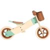 Bicicleta de aprendizaje y triciclo Maxi marrón caramelo 