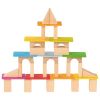 Bloques de construcción y tablas de madera barnizadas - imagen 7