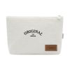 Bolsa de aseo Natura en color beige, perfecta para llevar artículos de higiene de mamás y bebés en cualquier lugar.