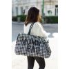 Mommy Bag ® Pied De Poule - Black