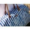Bolsa de Maternidad Mommy Bag® - Rayas Blanco/Azul