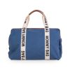 CHILD HOME Mommy Bolsa Signature Canvas azul indigo

