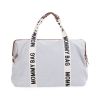 CHILD HOME Mommy Bolsa Signature Canvas off white