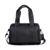 Bolso Maternal Mommy Club Signature en Cuero Vegano - Negro