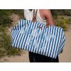 Bolsa de Maternidad Mommy Bag® - Rayas Blanco/Azul