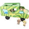 Bus de madera Safari - Juego de encajar piezas - imagen 7