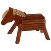 Caballo de jardín Casper, altura asiento 50cm, esmaltado