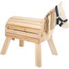 caballo de madera compacto legler