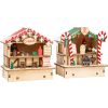 Cabañas del mercado de Navidad Crepes y Dulces