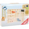 Caja de herramientas de madera - Incluye 8 herramientas