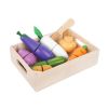 Conjunto de frutas y vegetales para cortar - imagen 7