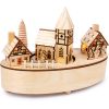 Caja musical de madera Pequeño Pueblo