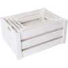 Cajas de madera Blancas