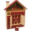 Calendario de Adviento de madera Casita invernal - imagen 7