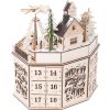 Calendario de adviento con pirámide