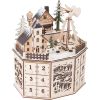 Calendario de adviento con pirámide
