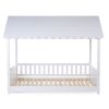 Cama infantil con Techo 90 x 200 cm , madera Blanca - Childhome - imagen 10