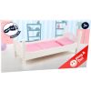 Cama Blanca de Madera para Muñecas