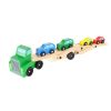 Camión de madera - grúa + juego de coches - imagen 6