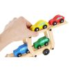 Camión de madera - grúa + juego de coches - imagen 10