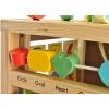 Carrito andador de madera con Actividades