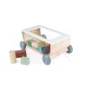 Carrito con bloques de Construcción Sweet Cocoon , Janod