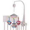 Carrusel musical con proyector de búhos blancos, ideal para la habitación del bebé, de Kikkaboo