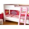 Casa de muñecas de madera Villa con Piscina - imagen 6