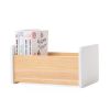 Childhome - Escalón de Madera - Blanco Natural transformable en Estante Decorativo