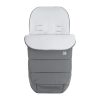 Saco cubrepies universal gris de Kikkaboo, ideal para abrigar a bebés en cochecitos y sillas de paseo.
