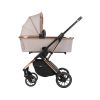 Cochecito 3 piezas Angele Beige Cromado