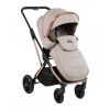 Cochecito 3 piezas Angele Beige Cromado