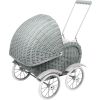 Cochecito para Muñecas de mimbre Gris  - imagen 13