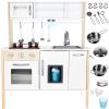 Kruzzel Cocina Blanca de juguete para niños de madera - imagen 25