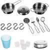 Kruzzel Cocina Blanca de juguete para niños de madera - imagen 31