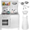 Cocina infantil de madera Blanca 
