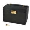 Cofre , caja para joyas negra