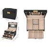 Cofre , caja para joyas negra