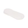 Colchón y almohada para capazo de 80/35 cm en blanco, ideal para el descanso del bebé.