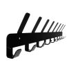 Colgador Perchero de pared Negro , 17 Ganchos - imagen 3