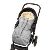 Saco Combi 3 en 1 para Silla de Paseo - Gris/Lana