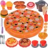 Comida juguete de cocina plástico Pizza Fast Food - imagen 4