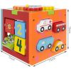 Cubo educativo de madera 15 x 15 x 15 cm