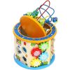 Cubo Educativo Madera Clasificador 8 en 1 Interactivo - imagen 6